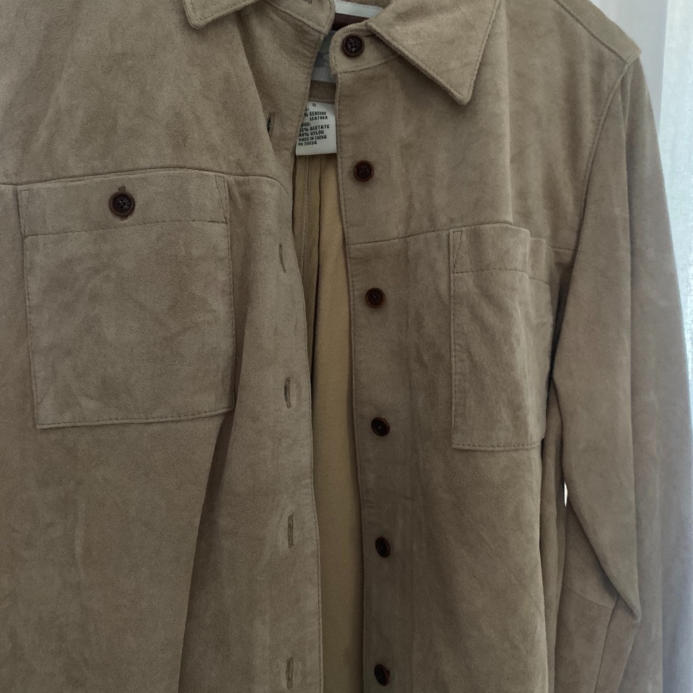 Matilda Djerf Inspired 100% Leather button down